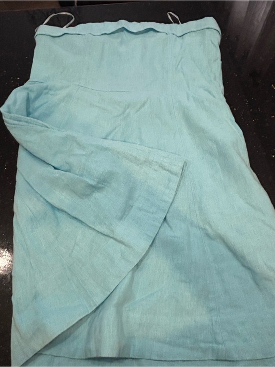 Abercrombie & Fitch Dresses & Skirts - Abercrombie & Fitch Light Aqua Wrap High-Low Skirt